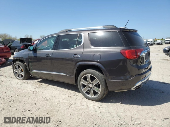 2018 GMC Acadia Denali with VIN 1GKKNXLS5JZ109250, listed as a Copart auction lot 52699695 with 89,837 mi miles and Salvage Title. Bid and sale history available at DreamBid. Image 2.