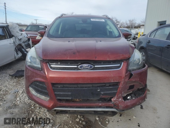 2014 Ford Escape Titanium with VIN 1FMCU9J90EUD58116, listed as a Copart auction lot 41972885 with 100,572 mi miles and Salvage Title. Bid and sale history available at carsss.com. Image 5.