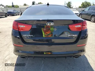 2015 Kia Optima SX Turbo with VIN 5XXGR4A67FG504129, listed as a Copart auction lot 60459525 with 62,091 mi miles and Salvage title. Bid and sale history available at DreamBid. Image 6.