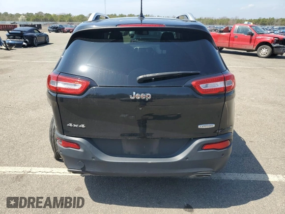 2016 Jeep Cherokee Latitude with VIN 1C4PJMCS5GW341403, listed as a Copart auction lot 54129745 with 46,707 mi miles and Salvage Title. Bid and sale history available at carsss.com. Image 6.