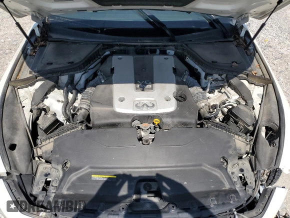 2015 Infiniti Q50 Premium with VIN JN1BV7AR9FM392349, listed as a Copart auction lot 59121255 with 104,199 mi miles and Salvage title. Bid and sale history available at DreamBid. Image 11.