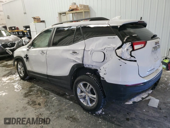 2022 GMC Terrain SLE z VIN 3GKALTEV2NL127557, wystawiony jako Copart lot #56729945 z przebiegiem Nie podano mil oraz Czysty tytuł • Clean title. Historia ofert i sprzedaży dostępna na DreamBid. Obrazek 2.