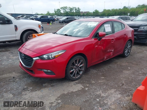 2018 Mazda 3 Touring with VIN 3MZBN1V3XJM159106, listed as a IAAI auction lot 42127018 with 79,189 mi miles. Bid and sale history available at carsss.com. Image 2.