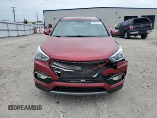2018 Hyundai Santa Fe 2.4L with VIN 5XYZUDLB4JG505969, listed as a Copart auction lot 61583205 with 137,607 mi miles and Clean title. Bid and sale history available at DreamBid. Image 5.