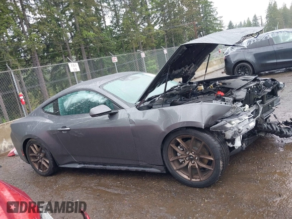2024 Ford Mustang EcoBoost с VIN 1FA6P8TH3R5138045, выставлен на аукционе IAAI как лот 42385957 с пробегом 1 708 миль миль и . История ставок и продаж доступна на DreamBid. Изображение 13.