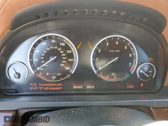 2012 BMW 7 Series 750Li с VIN WBAKB8C55CC963274, выставлен на аукционе Copart как лот 47460725 с пробегом 165 453 миль миль и Чистый • Clean title. История ставок и продаж доступна на DreamBid. Изображение 9.