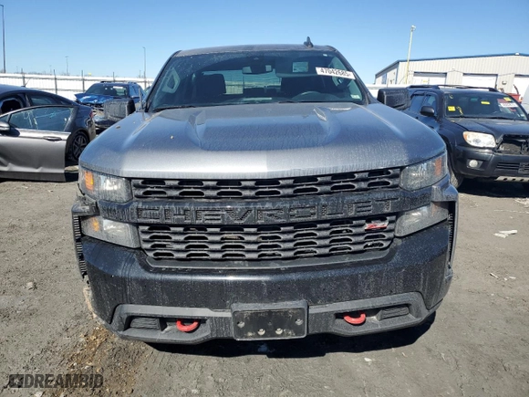 2021 Chevrolet Silverado 1500 Custom Trail Boss with VIN 1GCPYCEH8MZ298113, listed as a Copart auction lot 47042685 with 105,146 mi miles and Salvage Title. Bid and sale history available at carsss.com. Image 5.