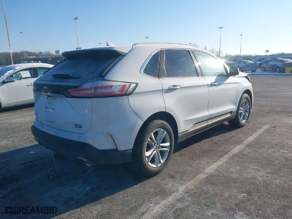 2019 Ford Edge SEL with VIN 2FMPK4J98KBC67476, listed as a IAAI auction lot 41385947 with NaN miles. Bid and sale history available at carsss.com. Image 4.