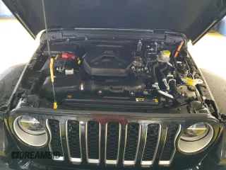 2021 Jeep Wrangler Unlimited Sahara with VIN 1C4JJXP60MW708191, listed as a Copart auction lot 60759345 with 24,610 mi miles and Clean title. Bid and sale history available at DreamBid. Image 12.