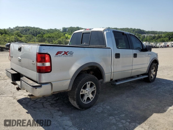 2006 Ford F-150 XLT with VIN 1FTPW14576FA46097, listed as a Copart auction lot 62087385 with 261,600 mi miles and Clean title. Bid and sale history available at DreamBid. Image 3.