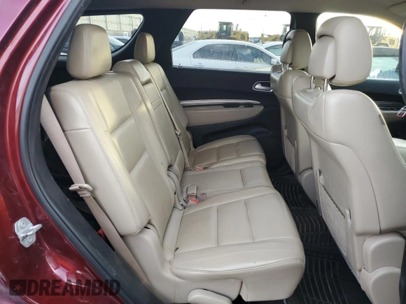 2019 Dodge Durango SXT Plus with VIN 1C4RDJAG1KC576310, listed as a Copart auction lot 84942544 with 126,389 mi miles and Salvage title. Bid and sale history available at DreamBid. Image 11.