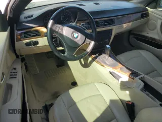 2008 BMW 3 Series 328i with VIN WBAWR33558P151344, listed as a Copart auction lot 48208555 with 54,921 mi miles and Salvage Title. Bid and sale history available at carsss.com. Image 8.