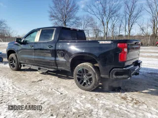 2021 Chevrolet Silverado 1500 LT Trail Boss with VIN 1GCPYFED7MZ308497, listed as a Copart auction lot 45048465 with 81,989 mi miles and Salvage Title. Bid and sale history available at DreamBid. Image 2.
