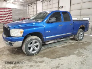 2008 Dodge 1500 SLT with VIN 1D7HU18N08S525126, listed as a Copart auction lot 87061544 with 264,820 mi miles and Salvage Title. Bid and sale history available at carsss.com. Image 1.