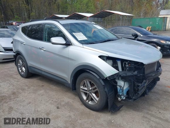 2017 Hyundai Santa Fe 2.4L z VIN 5XYZUDLB6HG400828, wystawiony jako IAAI lot #42013903 z przebiegiem 88 573 mil mil oraz . Historia ofert i sprzedaży dostępna na DreamBid. Obrazek 1.