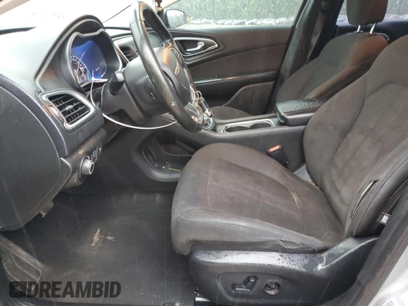 2015 Chrysler 200 Limited with VIN 1C3CCCAB1FN671201, listed as a Copart auction lot 56229075 with 240,888 mi miles and Salvage title. Bid and sale history available at DreamBid. Image 7.
