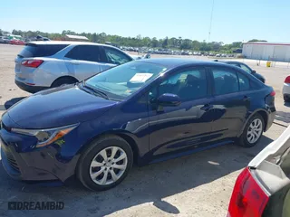 2024 Toyota Corolla LE with VIN 5YFB4MDE6RP092163, listed as a IAAI auction lot 41895442 with 19,345 mi miles. Bid and sale history available at carsss.com. Image 15.