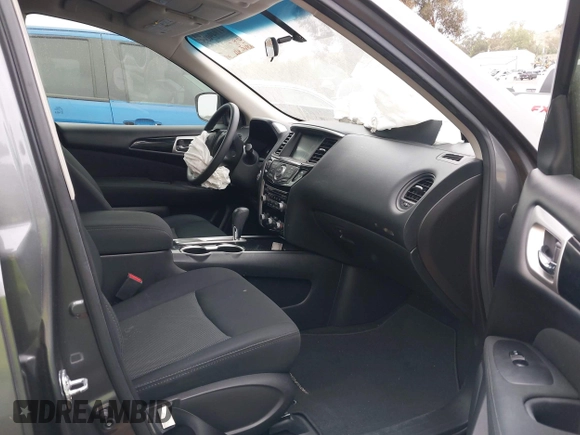2017 Nissan Pathfinder S with VIN 5N1DR2MN3HC601112, listed as a IAAI auction lot 41949035 with 109,612 mi miles and . Bid and sale history available at DreamBid. Image 5.