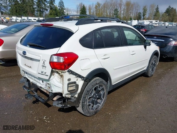 2015 Subaru XV Crosstrek Premium with VIN JF2GPADC1F8283265, listed as a IAAI auction lot 41943056 with 185,852 mi miles. Bid and sale history available at carsss.com. Image 4.