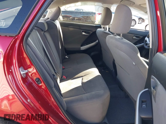 2015 Toyota Prius Four with VIN JTDKN3DU2F1930087, listed as a IAAI auction lot 41561926 with 125,382 mi miles. Bid and sale history available at carsss.com. Image 8.