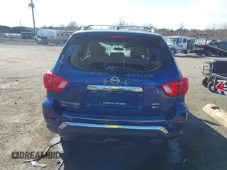 2017 Nissan Pathfinder SV with VIN 5N1DR2MM4HC631842, listed as a IAAI auction lot 41650606 with 148,956 mi miles. Bid and sale history available at carsss.com. Image 17.