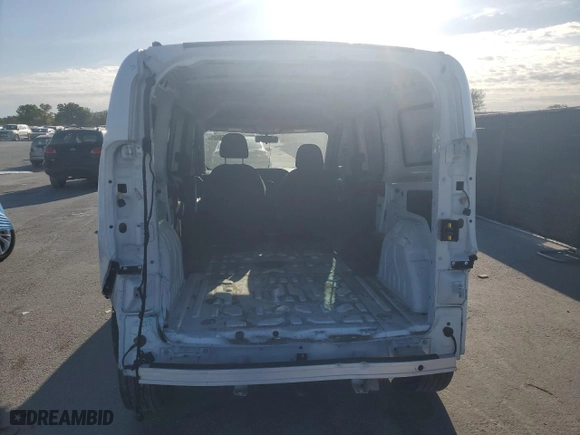 2022 Ram ProMaster City Cargo Van Tradesman with VIN ZFBHRFAB4N6W63476, listed as a Copart auction lot 47860525 with 96,773 mi miles and Salvage Title. Bid and sale history available at carsss.com. Image 6.