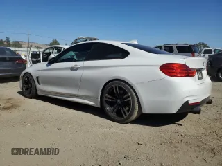 2015 BMW 4 Series 435i with VIN WBA3R1C58FK193525, listed as a Copart auction lot 57428725 with 85,881 mi miles and Clean title. Bid and sale history available at DreamBid. Image 2.