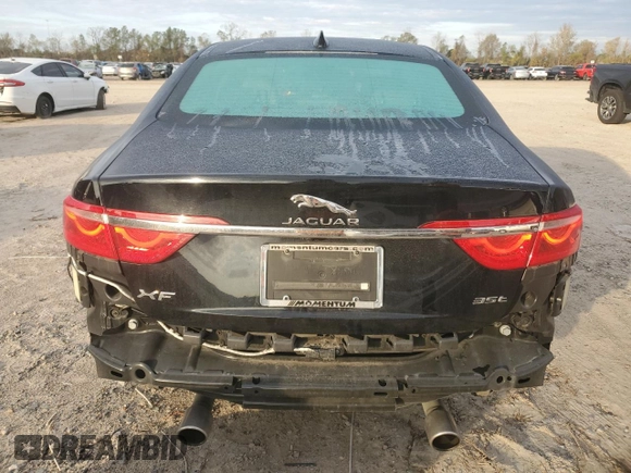 2017 Jaguar XF 35t Prestige with VIN SAJBE4BV6HCY47613, listed as a Copart auction lot 85632134 with 71,931 mi miles and Salvage Title. Bid and sale history available at carsss.com. Image 6.