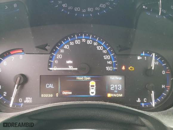 2015 Cadillac ATS Performance with VIN 1G6AC5SX7F0122675, listed as a Copart auction lot 41422605 with 93,239 mi miles and Clean Title. Bid and sale history available at carsss.com. Image 9.