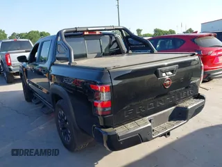 2022 Nissan Frontier S with VIN 1N6ED1EK2NN677116, listed as a IAAI auction lot 42017620 with 14,653 mi miles. Bid and sale history available at carsss.com. Image 3.
