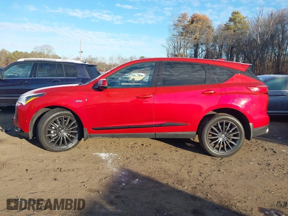 2023 Acura RDX Advance с VIN 5J8TC2H86PL018961, выставлен на аукционе IAAI как лот 41164608 с пробегом 8 916 миль миль и . История ставок и продаж доступна на DreamBid. Изображение 14.