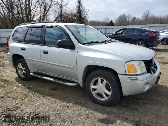 2007 GMC Envoy SLT with VIN 1GKDT13SX72288947, listed as a Copart auction lot 46614935 with 220,835 mi miles and Salvage Title. Bid and sale history available at carsss.com. Image 4.