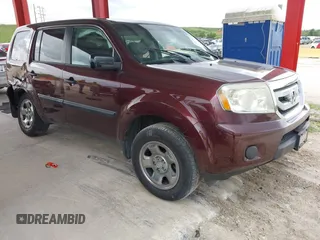 2011 Honda Pilot LX with VIN 5FNYF4H26BB018165, listed as a IAAI auction lot 42635962 with 118,890 mi miles and . Bid and sale history available at DreamBid. Image 1.