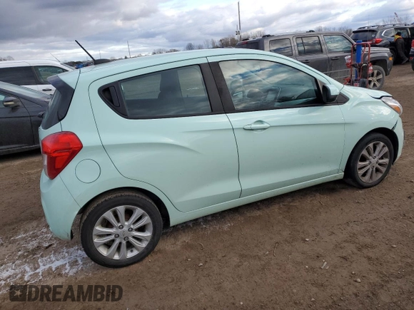 2017 Chevrolet Spark LT with VIN KL8CD6SA6HC783855, listed as a Copart auction lot 82879864 with 197,131 mi miles and Salvage Title. Bid and sale history available at DreamBid. Image 3.