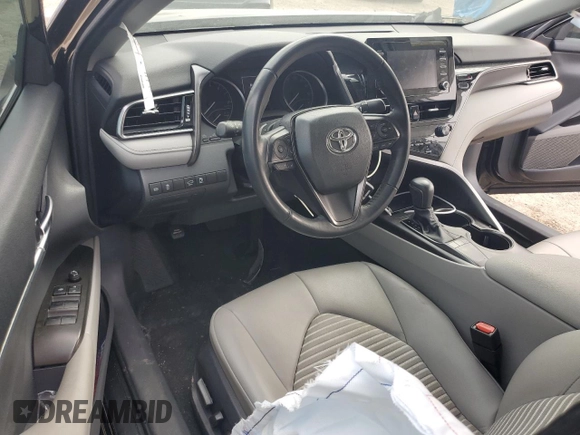 2023 Toyota Camry SE with VIN 4T1G11AK2PU735630, listed as a Copart auction lot 47280475 with 61,180 mi miles and Salvage Title. Bid and sale history available at DreamBid. Image 8.