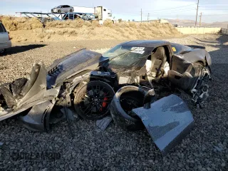 2015 Chevrolet Corvette Z06 2LZ with VIN 1G1YS2D62F5609540, listed as a Copart auction lot 81647914 with 0 mi miles and Salvage Title. Bid and sale history available at carsss.com. Image 1.