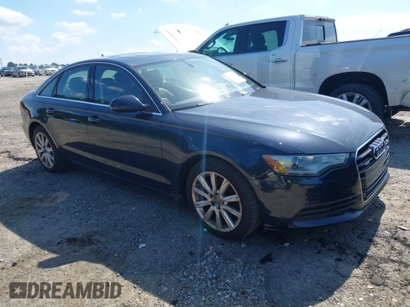 2013 Audi A6 Premium Plus with VIN WAUGFAFCXDN153897, listed as a IAAI auction lot 42622017 with 101,400 mi miles and . Bid and sale history available at DreamBid. Image 1.