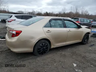 2012 Toyota Camry L with VIN 4T1BF1FK2CU117416, listed as a Copart auction lot 47302625 with 75,027 mi miles and Clean Title. Bid and sale history available at DreamBid. Image 3.