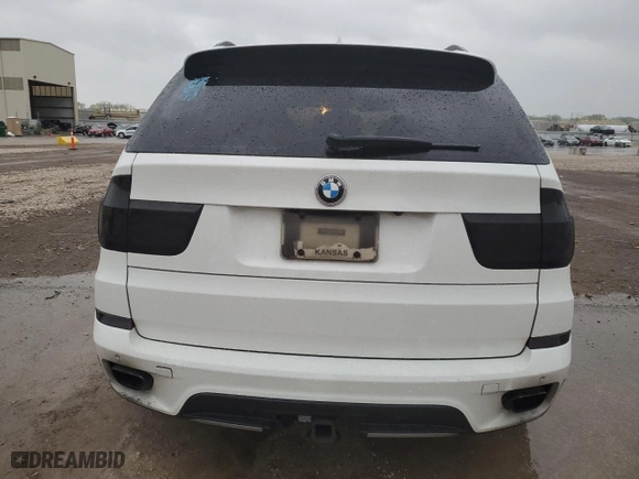 2012 BMW X5 50i with VIN 5UXZV8C51CL424173, listed as a Copart auction lot 49972364 with 178,171 mi miles and Salvage Title. Bid and sale history available at carsss.com. Image 6.