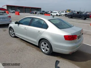2011 Volkswagen Jetta Sedan TDI with VIN 3VWLL7AJ9BM082375, listed as a IAAI auction lot 41823037 with 142,619 mi miles. Bid and sale history available at carsss.com. Image 3.
