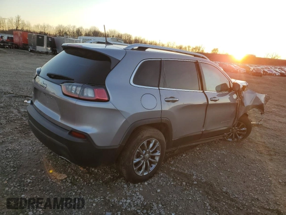 2020 Jeep Cherokee Altitude with VIN 1C4PJMLX8LD631264, listed as a Copart auction lot 78477994 with 0 mi miles and Non Repairable. Bid and sale history available at carsss.com. Image 3.