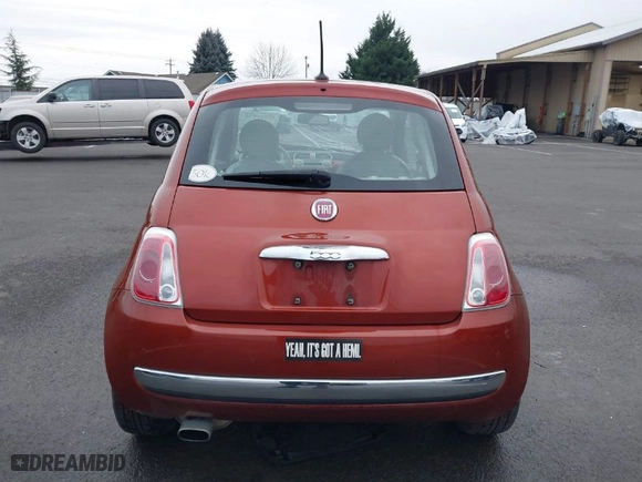 2012 FIAT 500 Gucci with VIN 3C3CFFCR4CT176523, listed as a IAAI auction lot 41229848 with NaN miles. Bid and sale history available at carsss.com. Image 16.