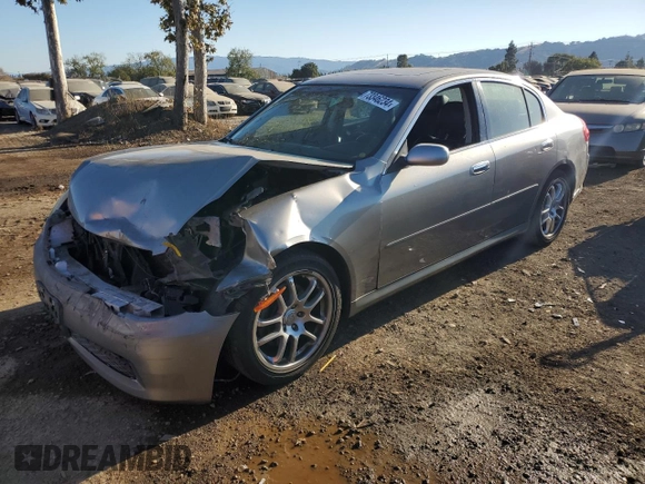 2006 Infiniti G35 with VIN JNKCV51E06M501959, listed as a Copart auction lot 73346234 with 142,194 mi miles and Salvage Title. Bid and sale history available at DreamBid. Image 1.