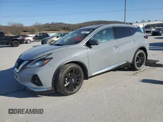 2024 Nissan Murano SL with VIN 5N1AZ2CJ8RC110814, listed as a Copart auction lot 48553325 with 30,063 mi miles and Salvage Title. Bid and sale history available at carsss.com. Image 1.