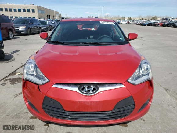 2016 Hyundai Veloster with VIN KMHTC6AD0GU254993, listed as a Copart auction lot 50057975 with 115,263 mi miles and Salvage Title. Bid and sale history available at carsss.com. Image 5.