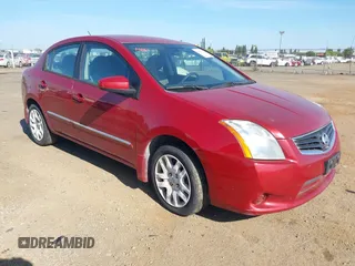 2010 Nissan Sentra S with VIN 3N1AB6AP1AL693830, listed as a IAAI auction lot 42154144 with 97,477 mi miles and . Bid and sale history available at carsss.com. Image 1.