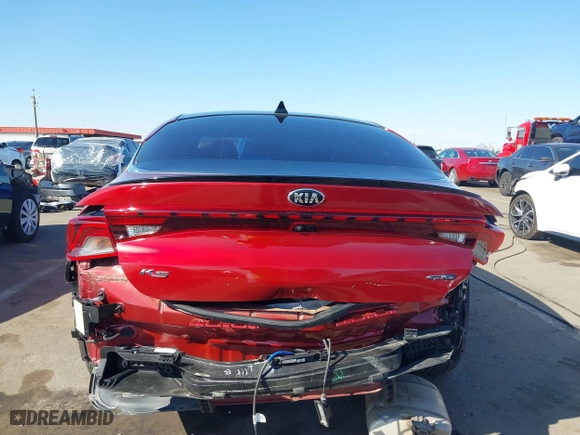 2021 Kia K5 GT-Line with VIN 5XXG64J29MG004427, listed as a IAAI auction lot 41841813 with 135,936 mi miles. Bid and sale history available at carsss.com. Image 16.