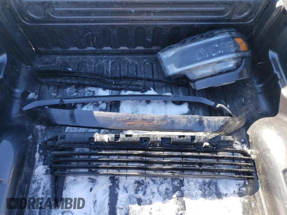 2023 Ram 2500 Laramie with VIN 3C6UR5FLXPG647136, listed as a Copart auction lot 41871595 with 35,213 mi miles and Salvage Title. Bid and sale history available at carsss.com. Image 12.