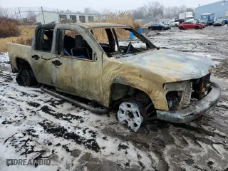 2007 Chevrolet Colorado LT w/1LT with VIN 1GCDT13E978152490, listed as a Copart auction lot 43814015 with 0 mi miles and Salvage Title. Bid and sale history available at carsss.com. Image 4.