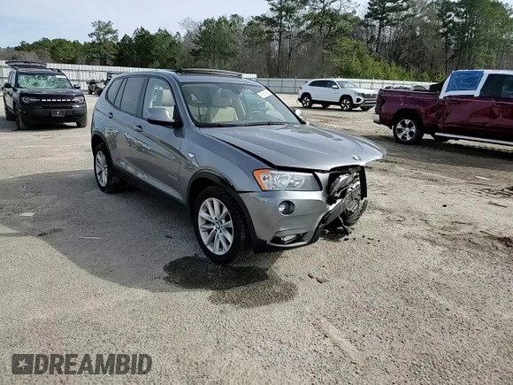 2014 BMW X3 xDrive28i with VIN 5UXWX9C51E0D10278, listed as a Copart auction lot 45885535 with 110,741 mi miles and Salvage Title. Bid and sale history available at DreamBid. Image 11.